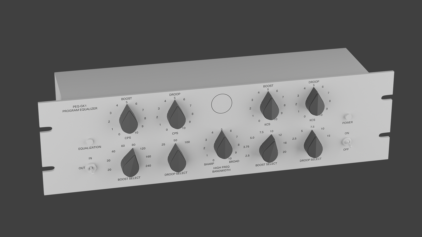 PEQ-GK Tube Passive Equalizer (VST3, AU, AAX)